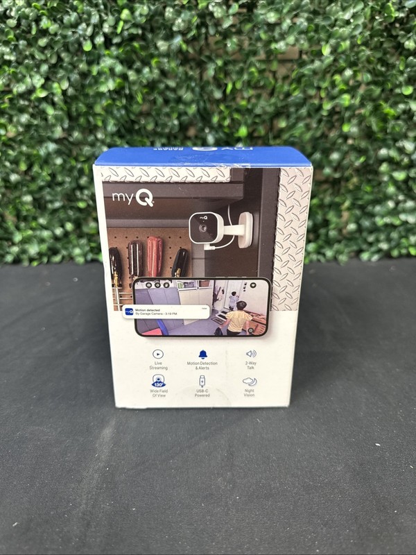 myQ Garage Plug In Camera Gen 2 2K Smart Wifi Garage Camera w Night Vision gallery