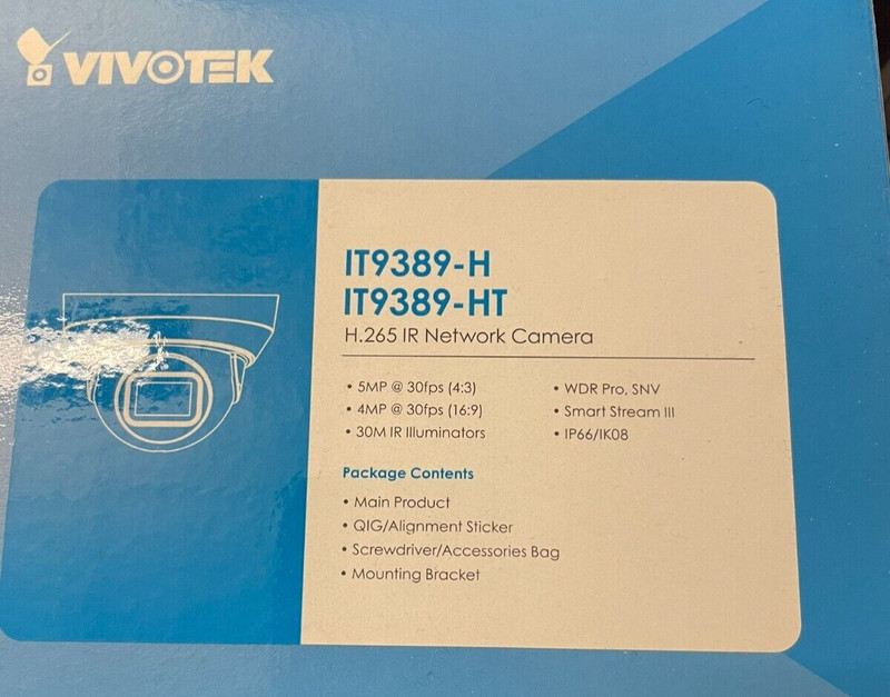 Vivotek IT9389-HT Network Camera gallery