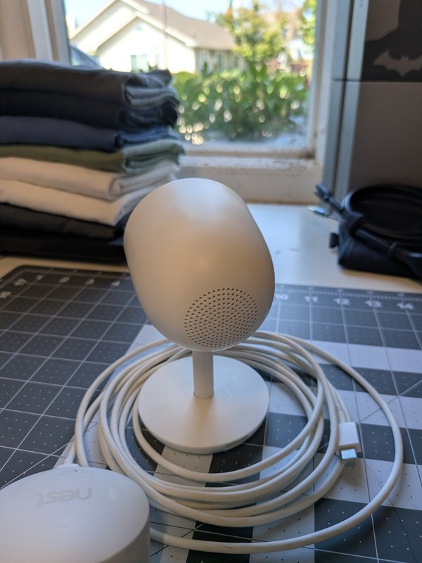 Nest Cam IQ Indoor Security Camera 1080p WiFi Smart Home White (Tested setup) gallery