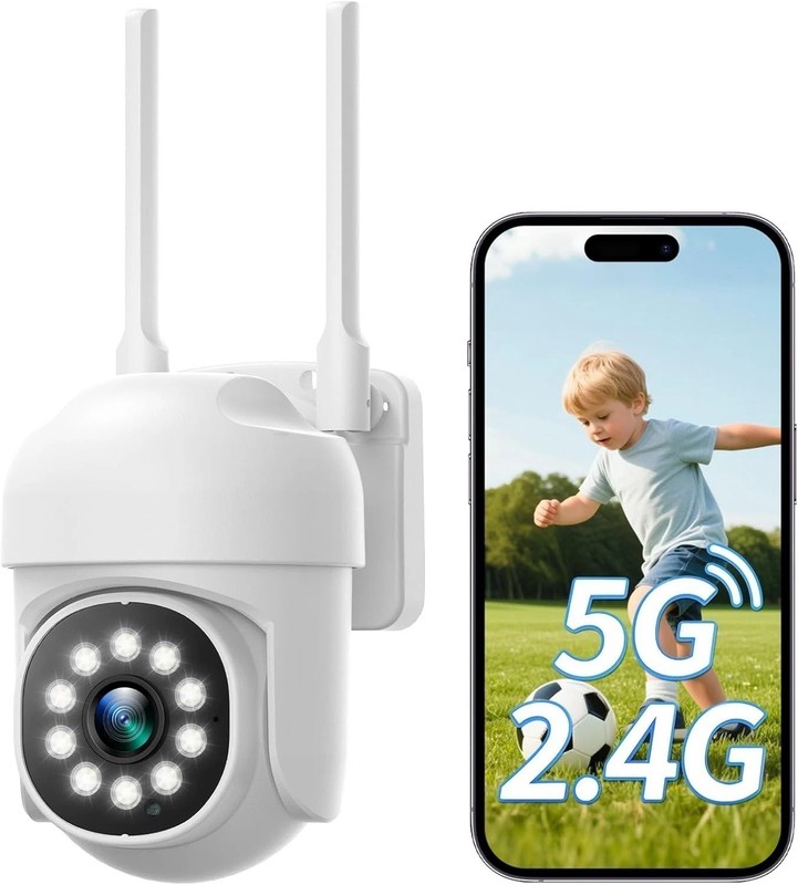 Wireless 2MP Security IP Camera System Outdoor 4K 10CH NVR 5G WIFI Two Way Audio
