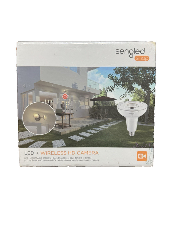 Sengled Snap LED + Wireless HD Security Camera Bulb Outdoor SEALED