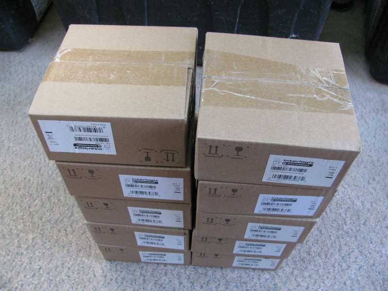 INTERLOGIX TVD-CB3 TRUVISION DOME 3-INCH CUP BASE ONLY Lot of 10