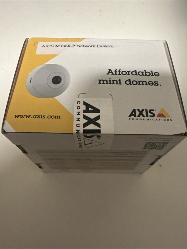 Axis M3068-P 12MP 360 Panoramic Camera | 01732-004 NEW SEALED