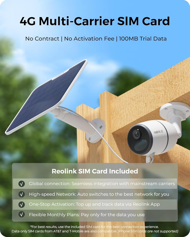 4K Solar-Powered 3G/4G LTE Security Camera with Smart Detection & Remote Access gallery