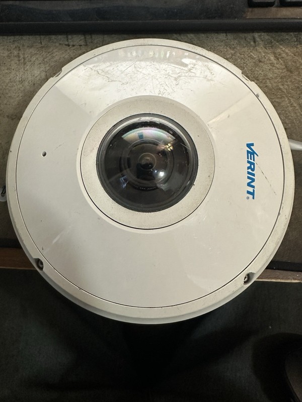 Verint V6050 PoE fisheye camera 5MP with Mic