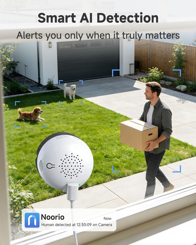 4MP 2K Window Camera 5G/2.4Ghz Wifi Window Cameras for Home Security | Anti-Glar gallery