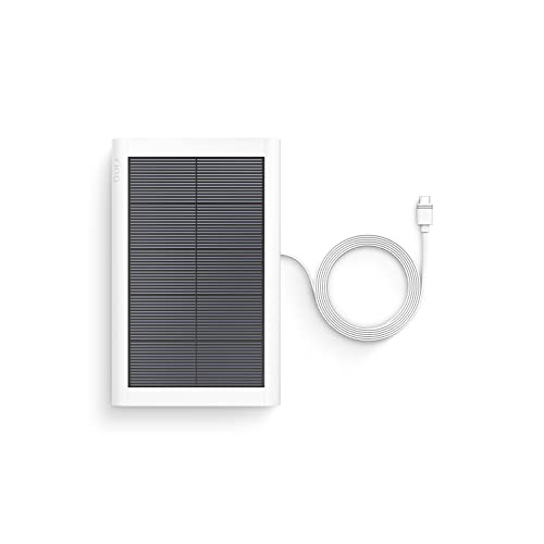 Small Solar Panel.9W for Outdoor Cam Plus, Outdoor Cam (Stick Up Cam), 1 White gallery