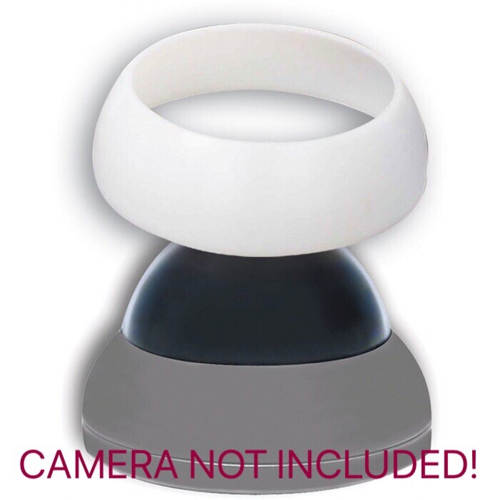 Lot 4 Speco Technologies White Plastic Covers For CCTV Security Dome Camera NEW! gallery