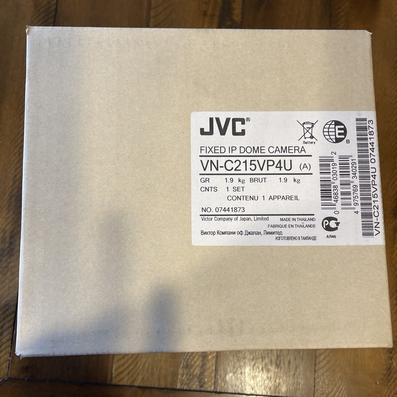 JVC VN-C215VP4U Fixed IP Dome Camera New NOS Sealed