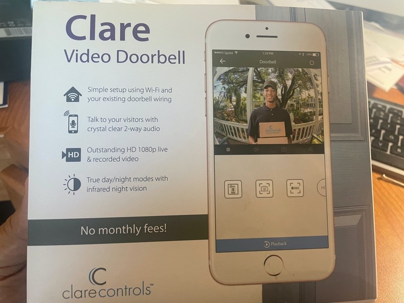 Clare Video Doorbell