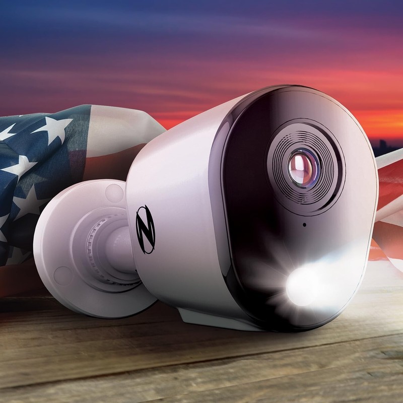 Night Owl Wired 2K Deterrence Cameras with 2-Way Audio (2 Pack) gallery