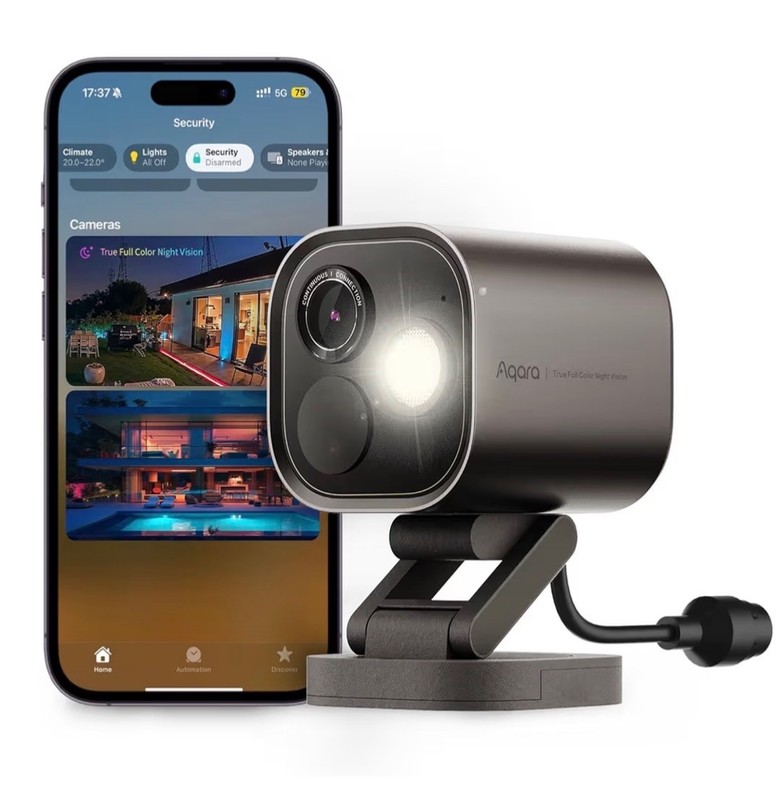 4MP Camera Hub G5 Pro PoE, True Color Night Vision Security Camera Outdoor, Home