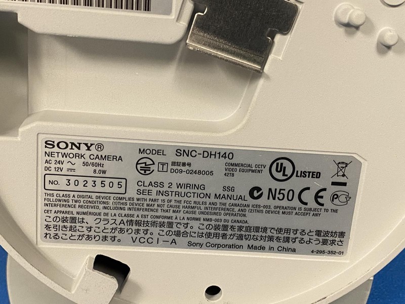 Sony Ipela SNC-DH140 CMOS Image Sensor 720p HD Mini Dome Security Network Camera gallery