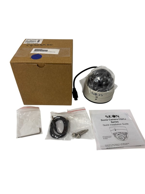 Seon Design CQ903A Security Dome Camera CQ/CJ Series New In Open Box