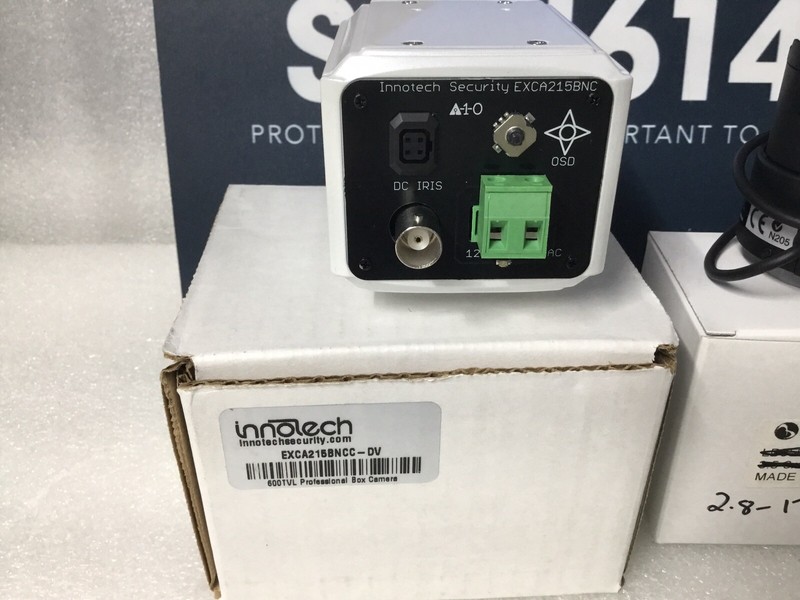 Innotech EXCA215BNCCD Security Color Camera W/2.8-12mm 600TVL OSD Wall Mount NEW gallery
