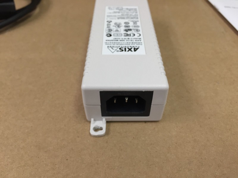 Axis Communications T8133 30W Midspan POE Injector w/ Power Cord gallery