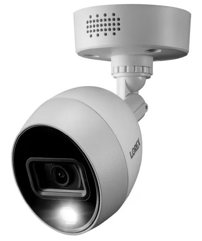 Lorex 4K Indoor/Outdoor Ultra HD Motion Detected Wired Security Surveillance