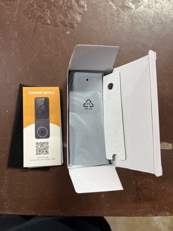 Smart 2.4GHz Wi-Fi Doorbell Camera AI Surveillance Doorbell Wide Angle Lens gallery