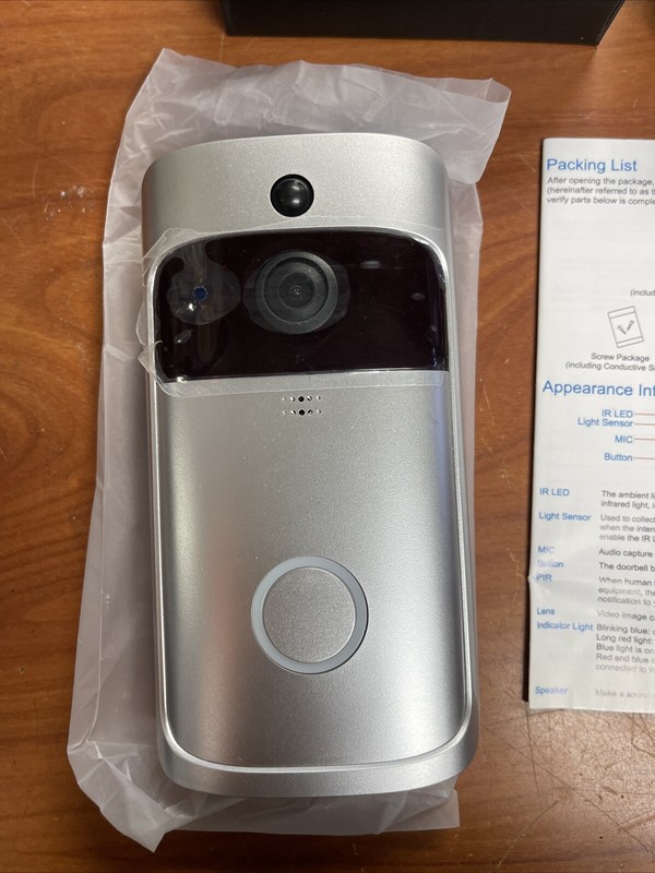 X Smart Home Wireless Visual Monitoring Doorbell Mobile Phone Remote New Sealed gallery
