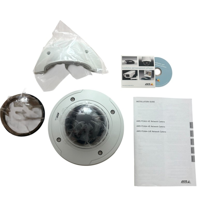AXIS P3364-VE 6MM Outdoor Dome IP Security Camera PoE HDTV 720p NEW