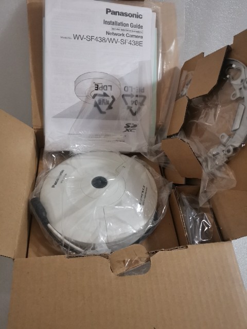 PANASONIC WV-SF438 Color CCTV Camera 3MP IP -M5s2 yy