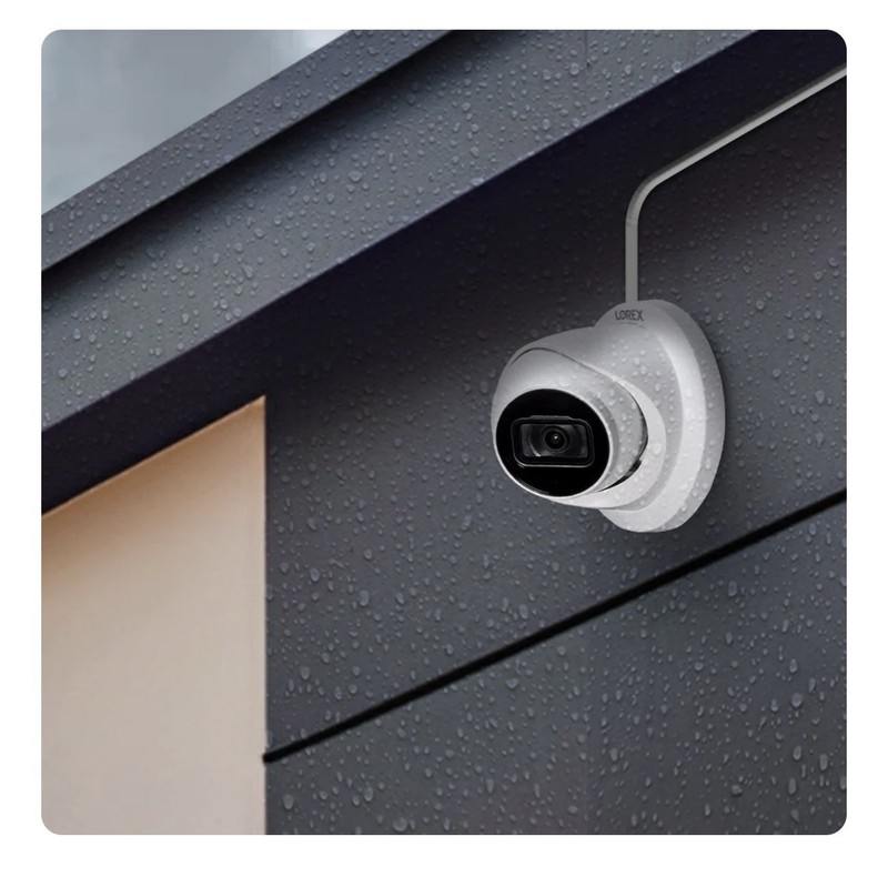 Lorex A20 IP Wired 4K Color Night Vision Ultra HD Dome Security Camera Listen In gallery