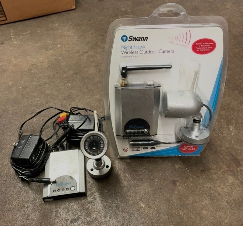 Swann Night Hawk Wireless Outdoor Security Camera with Night Vision