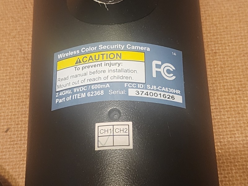 Bunker Hill Security 62367 Wireless Camera Add or Replacement W/Wall Mounting gallery