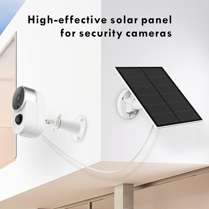High-Efficiency 5W Solar Panel with Adjustable Mount for Outdoor Surveillance gallery