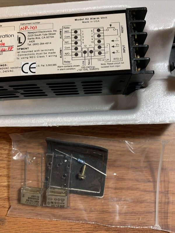 Newport Security System Relay For Model #82 parts and restoration untested gallery