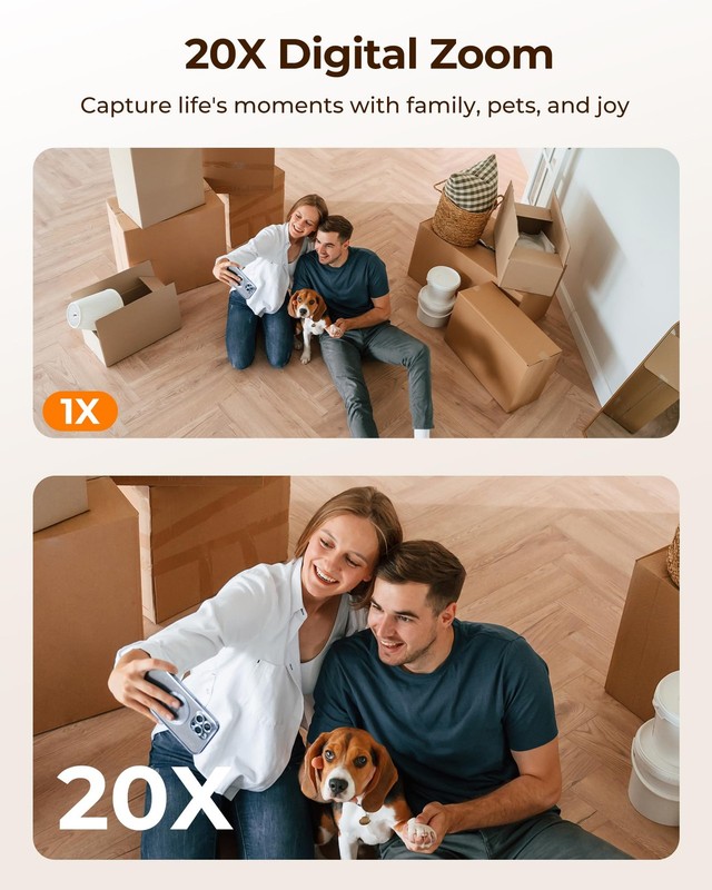 4MP Home Security Camera with AI Detection, Night Vision & 2-Way Audio gallery