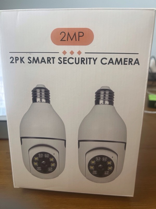 2pk Smart Security Camera