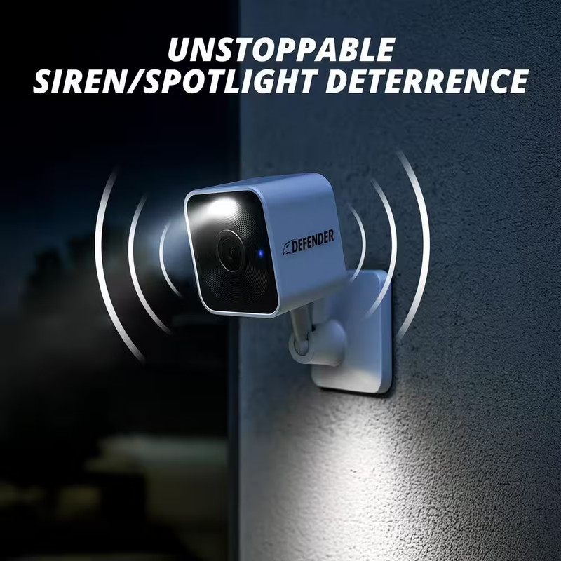 GO 2K AI POWERED Plug-In Power Indoor/Outdoor Home, Business, Baby and Pet Secur gallery