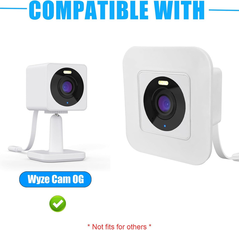 2 Pack Window Mount Fits for Wyze Cam OG Camera,Self Adhesive Camera Holder Atta gallery