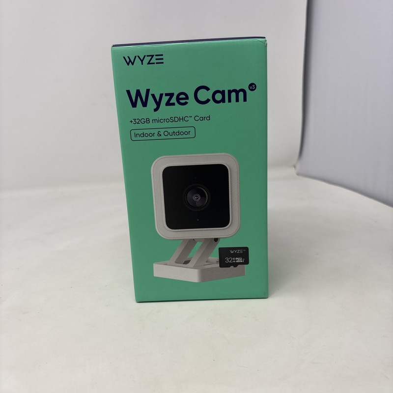 Wyze WYZEC3 Wired Indoor/Outdoor Surveillance Security Camera Brand New Open Box