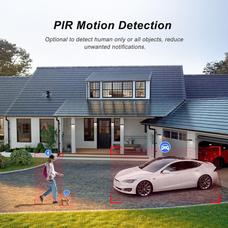 2PCS 4MP Solar Wireless Color Night Vision CCTV Security Camera WIFI Audio+ 64G gallery