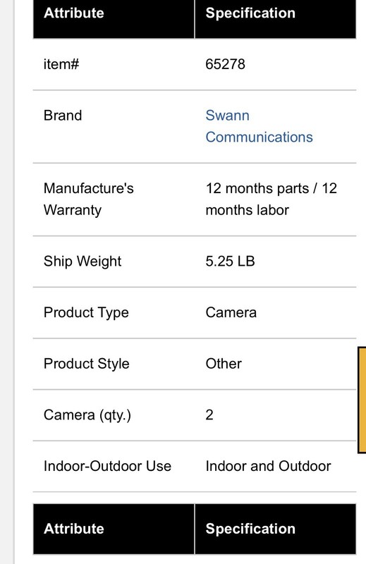 Swann Outdoor Security Camera 1080 Full HD Twin Pack gallery