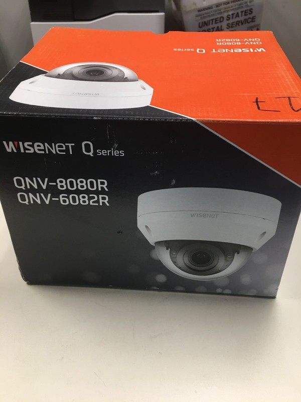 Wisenet Q series QND-7010R 4M network Dome Camera FOR PARTS ONLY