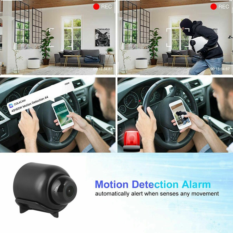 Mini Camara Oculta De Seguridad Espia WiFi 1080P Inalambrica Con Audio y Video gallery
