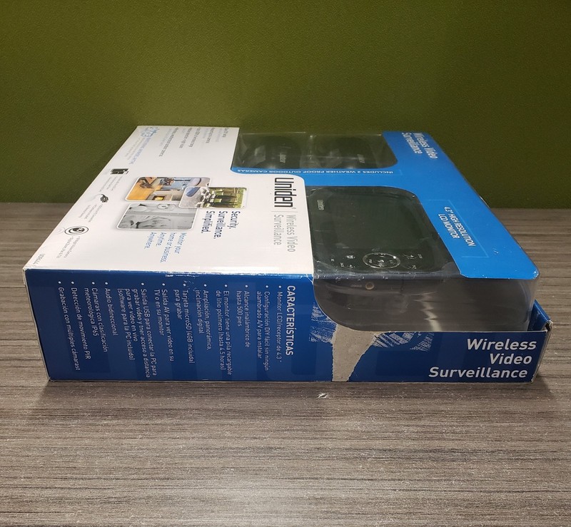 Uniden UDR444 Wireless Security Camera System w/ Monitor Nigh Vision Motion TV gallery