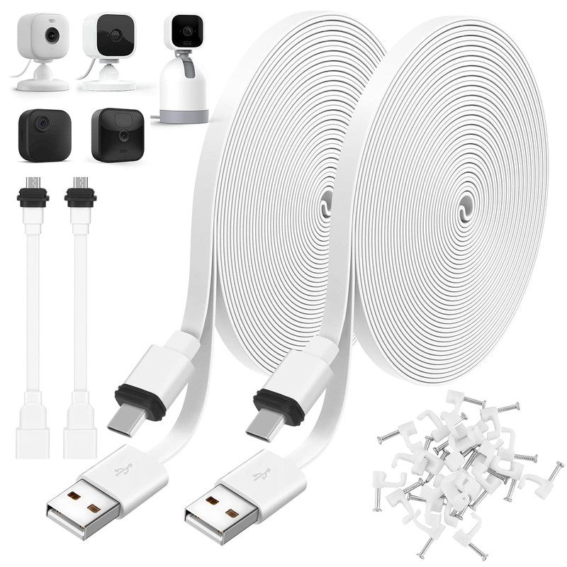 2Pack 25FT Power Cable for Blink Mini2,Blink Mini,Blink Outdoor 4 (4Th Gen)/Blin gallery