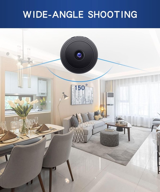 Wireless Mini Security Camera with Remote Viewing for Home & Outdoor gallery