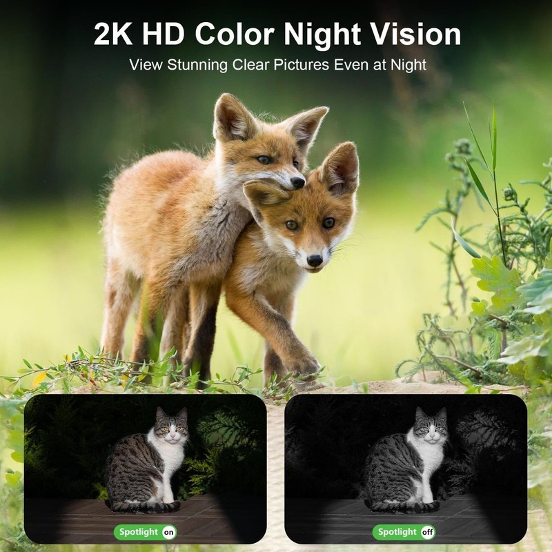 4G LTE Solar-Powered Outdoor Camera with 2K HD & 360° PTZ for Enhanced Security gallery