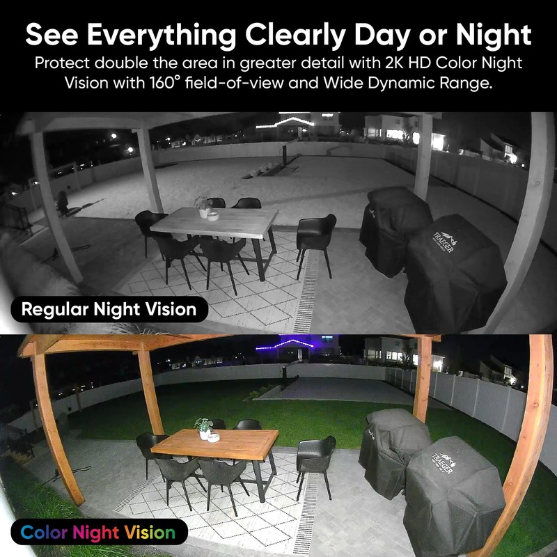 Bulb Cam 2K HD Smart Light Bulb Security Camera with Color Night Bulb Cam-1pc gallery