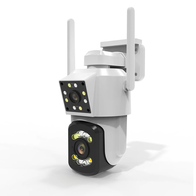 3MP HD IP Camera 2.4G WiFi Night Vision Security CCTV Onvif PTZ Camera Dual Lens