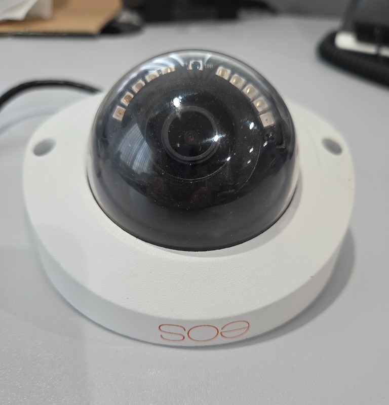 EOS 5MP IP Dome Security Camera 2.8mm Lens IR Night Vision Ethernet 12V