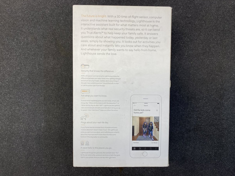 BRAND NEW LIGHTHOUSE 3D AI SMART SECURITY CAMERA MODEL A1 INDOORS/ FAST SHIPPING gallery