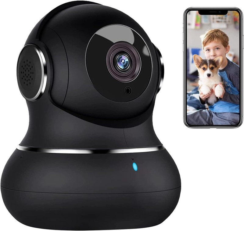 360° Smart Indoor Camera with 2K HD Resolution & Two-Way Audio Functionality gallery