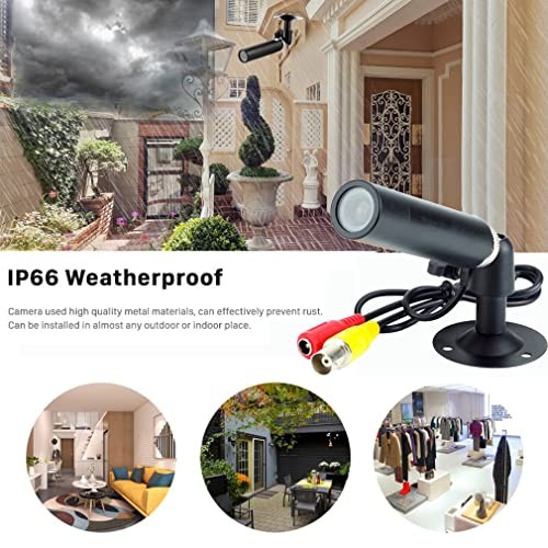 Vanxse Mini Bullet Security Camera 1000TVL HD Indoor Surveillance CCTV 3.6mm Len gallery