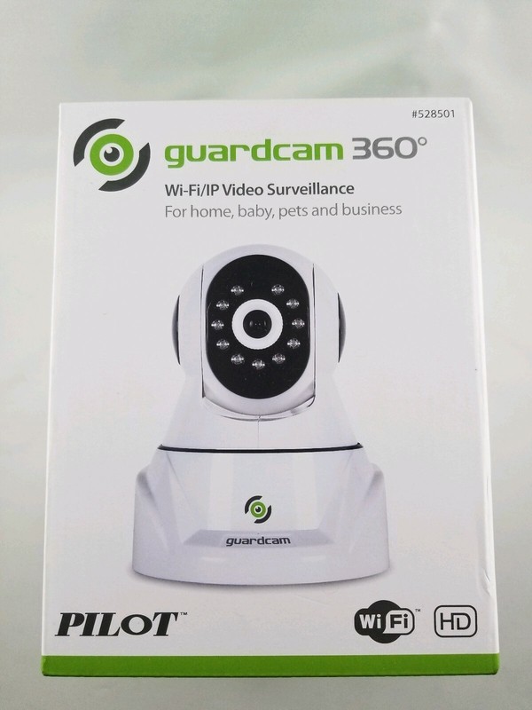 Pilot Electronics Guard Wireless Camera, Rotating Lens IP Camera (CL-4001)